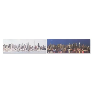 Kép New York vászon, fenyő 135x2,5x45 cm színes 2 féle