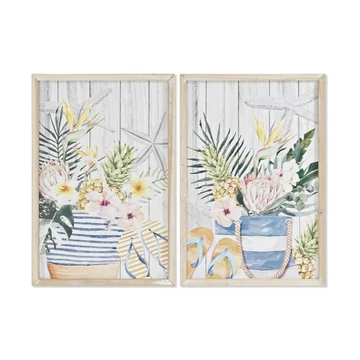 Kép nyár keretes mdf 40x1,8x60 cm kék 2 féle