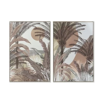 Kép pálma hungarocell, vászon 84x4,5x123 cm színes 2 féle