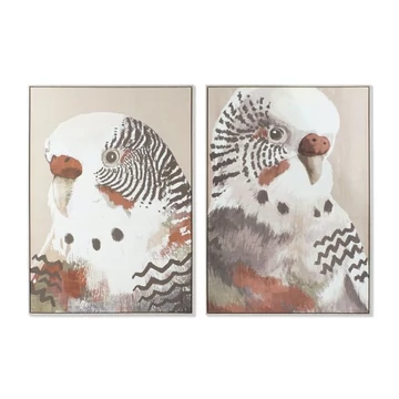 Kép papagáj hungarocell, vászon 104x4,5x143,5 cm színes 2 féle