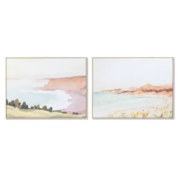 Kép strand keretes hungarocell, vászon 120x4x90 cm színes 2 féle