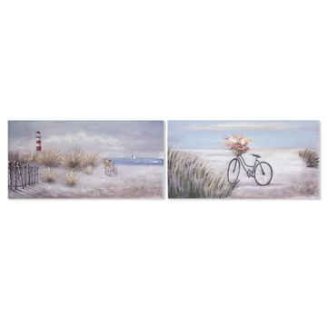Kép strand vászon, fenyő 140x3,5x70 cm színes 2 féle