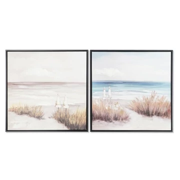 Kép strand vászon, hungarocell 63x3,5x63 cm színes 2 féle