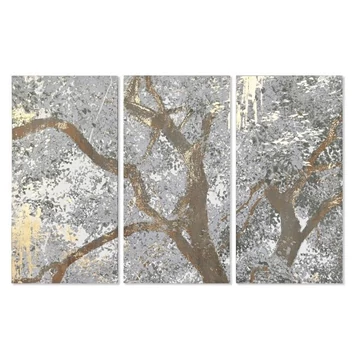 Kép szett vászon, mdf 150x3,8x100 cm színes S/3