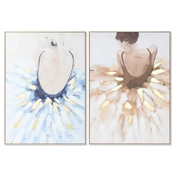 Kép táncos hungarocell, vászon 100x4x140 cm színes 2 féle