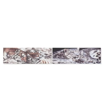 Kép tigris vászon, fenyő 135x2,5x45 cm színes 2 féle