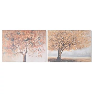 Kép vászon, fenyő 70x1,8x50 cm barna 2 féle
