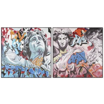 Kép vászon, hungarocell 150x3,5x150 cm színes 2 féle