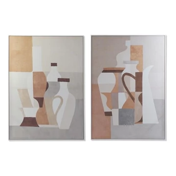 Kép vázák keretes hungarocell, vászon 100x4x140 cm színes 2 féle