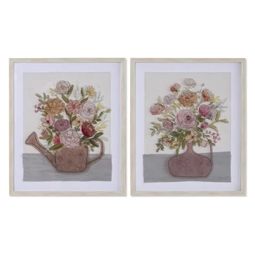 Kép virágtartó hungarocell, üveg 53x2,5x63 cm színes 2 féle