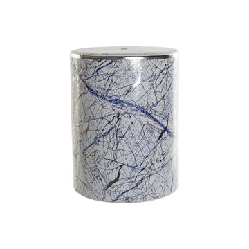 Kisasztal porcelán 33,5x33,5x44 cm kék, színes