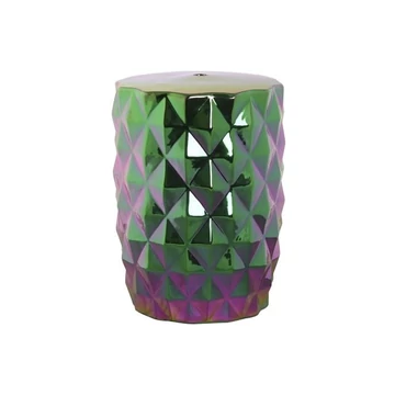 Kisasztal porcelán 33x33x45 cm színes