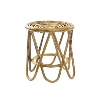 Kisasztal rattan 38x38x41,7 cm barna