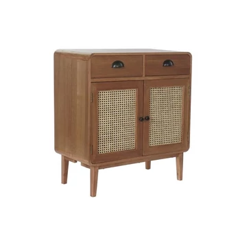 Kisbútor császárfa, rattan 80x40x85 cm natúr