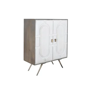 Kisbútor mangófa, réz 93x41x114 cm színes