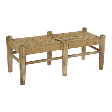 Kispad mangófa, rattan 102x47x41 cm színes