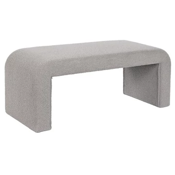 Kispad poliészter 112x42x44 cm szürke