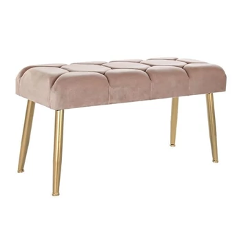 Kispad poliészter, fém 97x38x50 cm pink