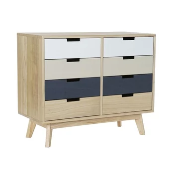 Komód császárfa, mdf 79x35x65 cm színes