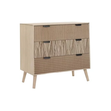 Komód lucfenyő, mdf 80x40x77 cm barna