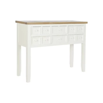 Konzol asztal császárfa 103x35x80 cm bézs, natúr