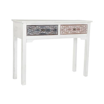 Konzol asztal mdf 107x36x81 cm színes