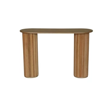 Konzol császárfa, mdf 120x40x80 cm natúr