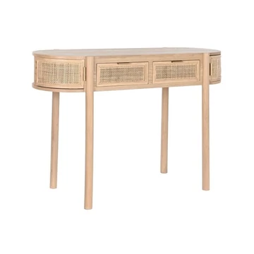 Konzol gumifa, rattan 110x40x78 cm natúr