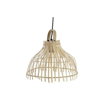 Lámpa mennyezeti rattan 30x30x29 cm barna