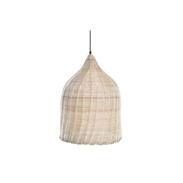 Lámpa mennyezeti rattan 40x40x51 cm natúr