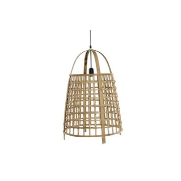Lámpa mennyezeti rattan 42x42x63 cm natúr