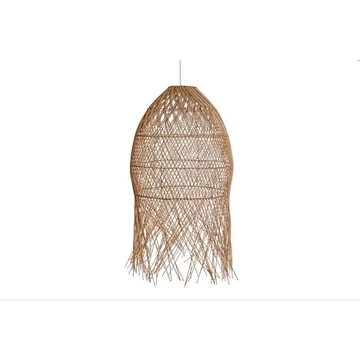 Lámpa mennyezeti rattan 50x50x95 cm barna