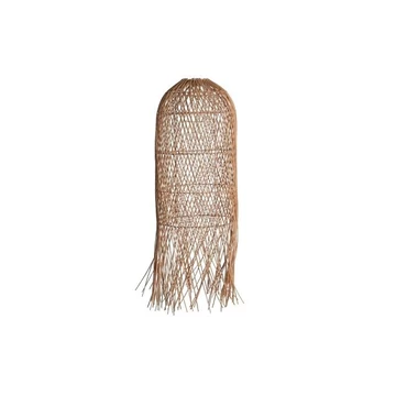 Lámpabúra rattan 35x35x100 cm barna