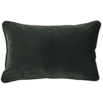 Párna bársony 50x15x30 cm zöld