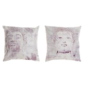 Párna Buddha poliészter 45x10x45 cm bézs 2 féle