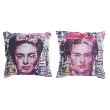 Párna Frida poliészter 45x10x45 cm színes 2 féle