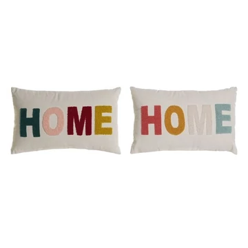 Párna home pamut 50x15x30 cm színes 2 féle