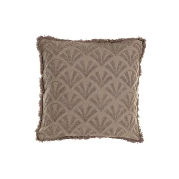 Párna legyező pamut 50x15x50 cm barna
