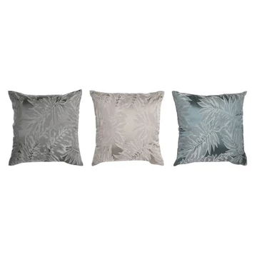 Párna leveles poliészter 43x15x43 cm színes 3 féle
