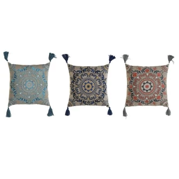 Párna Mandala pamut 40x10x40 cm színes 3 féle