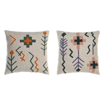 Párna pamut 45x15x45 cm színes 2 féle