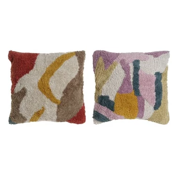 Párna pamut 45x15x45 cm színes 2 féle