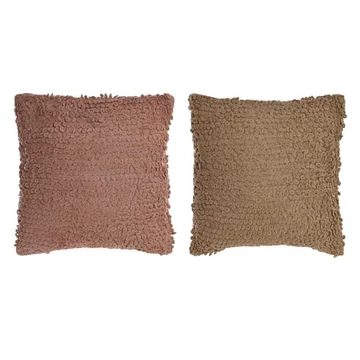 Párna pamut 45x15x45 cm terrakotta, mustársárga 2 féle