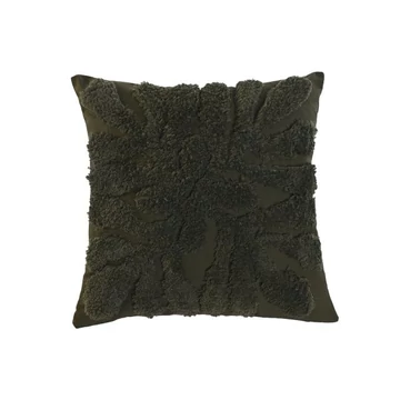 Párna pamut 45x15x45 cm zöld