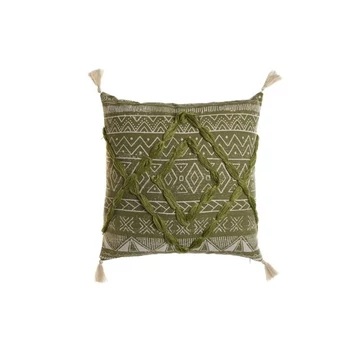 Párna pamut 45x15x45 cm zöld