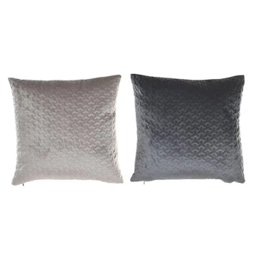 Párna poliészter 43x10x43 cm világosszürke, sötétszürke 2 féle