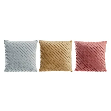 Párna poliészter 45x10x45 cm mustársárga, pink 3 féle