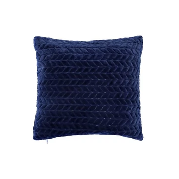 Párna poliészter 45x10x45 cm sötétkék