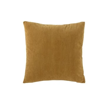 Párna poliészter 45x15x45 cm mustársárga