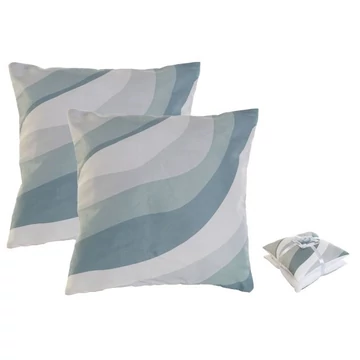 Párna szett poliészter 45x15x45 cm színes S/2